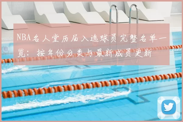 NBA名人堂历届入选球员完整名单一览：按年份分类与最新成员更新